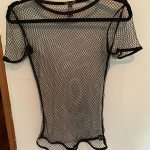 NWOT Fishnet T-shirt